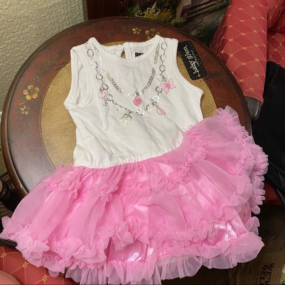 NWT Baby Glam Tulle Dress